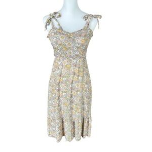 Vintage Y2K Floral Dress SZ small